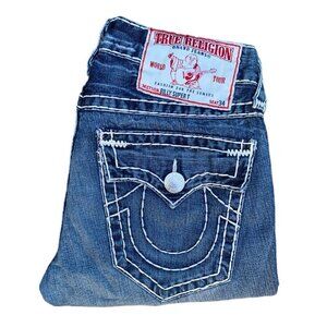 Vintage True Religion Jeans Size 31 BILLY SUPER T Blue